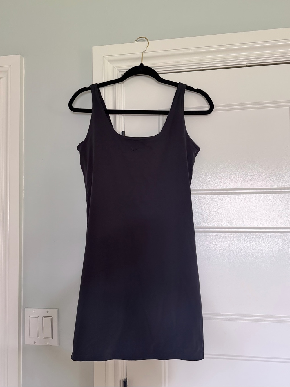 Nike Training Luxe Bliss mini dress in black